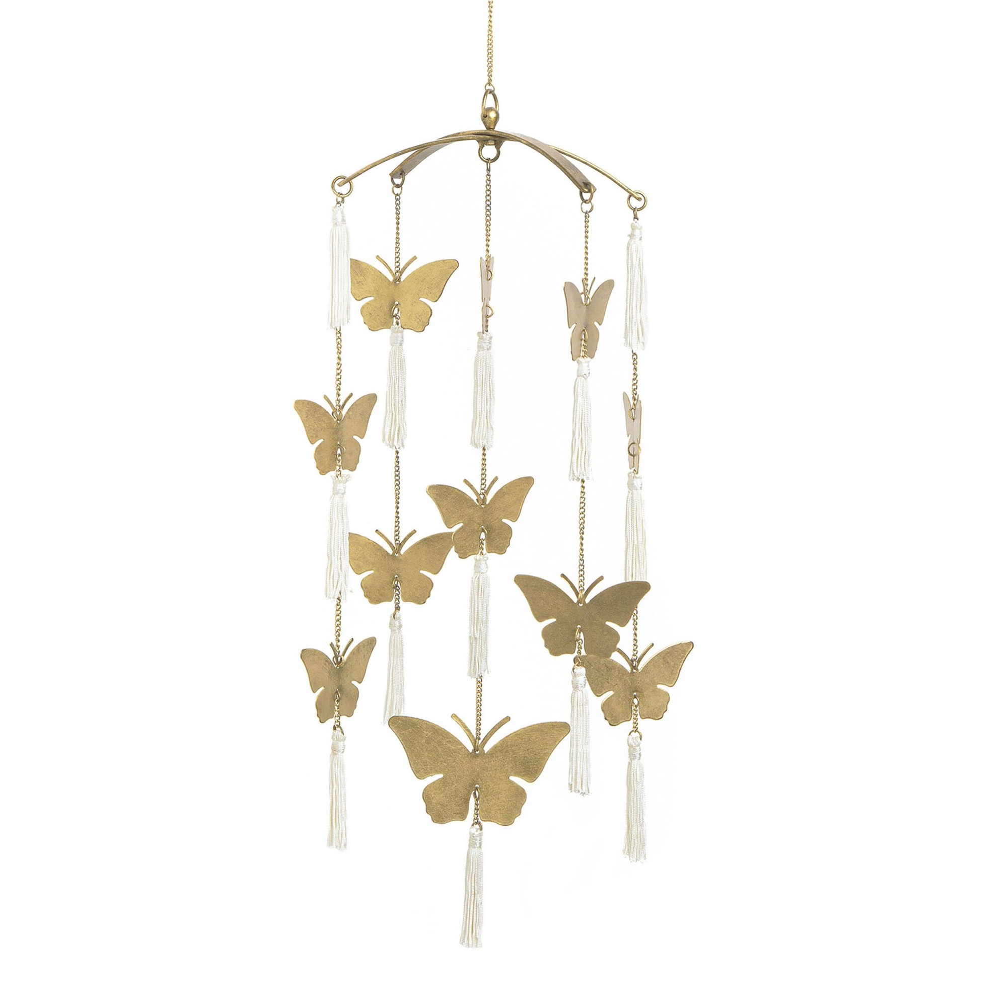 Parker Butterfly Brass Nursery Ceiling Hanging
